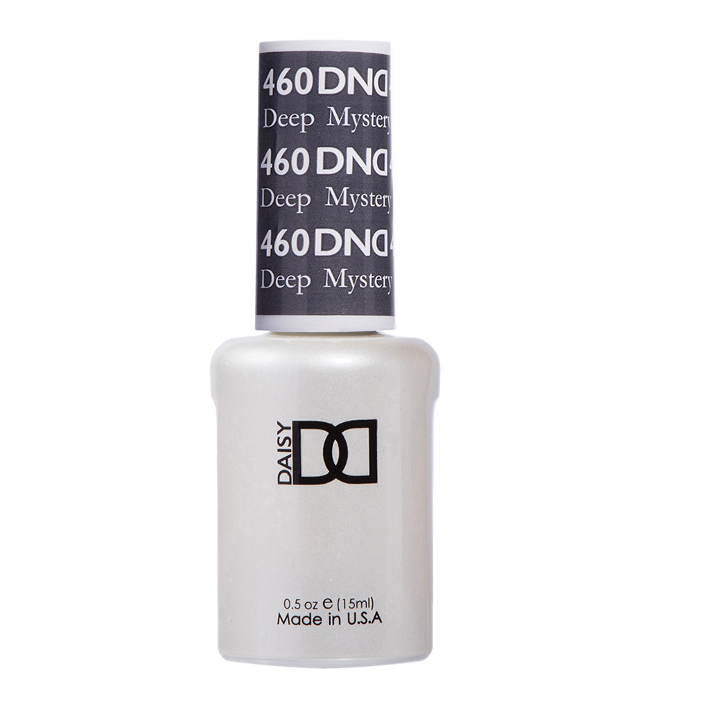 DND Gel Nail Polish Duo - 460 Gray Colors - Deep Mystery