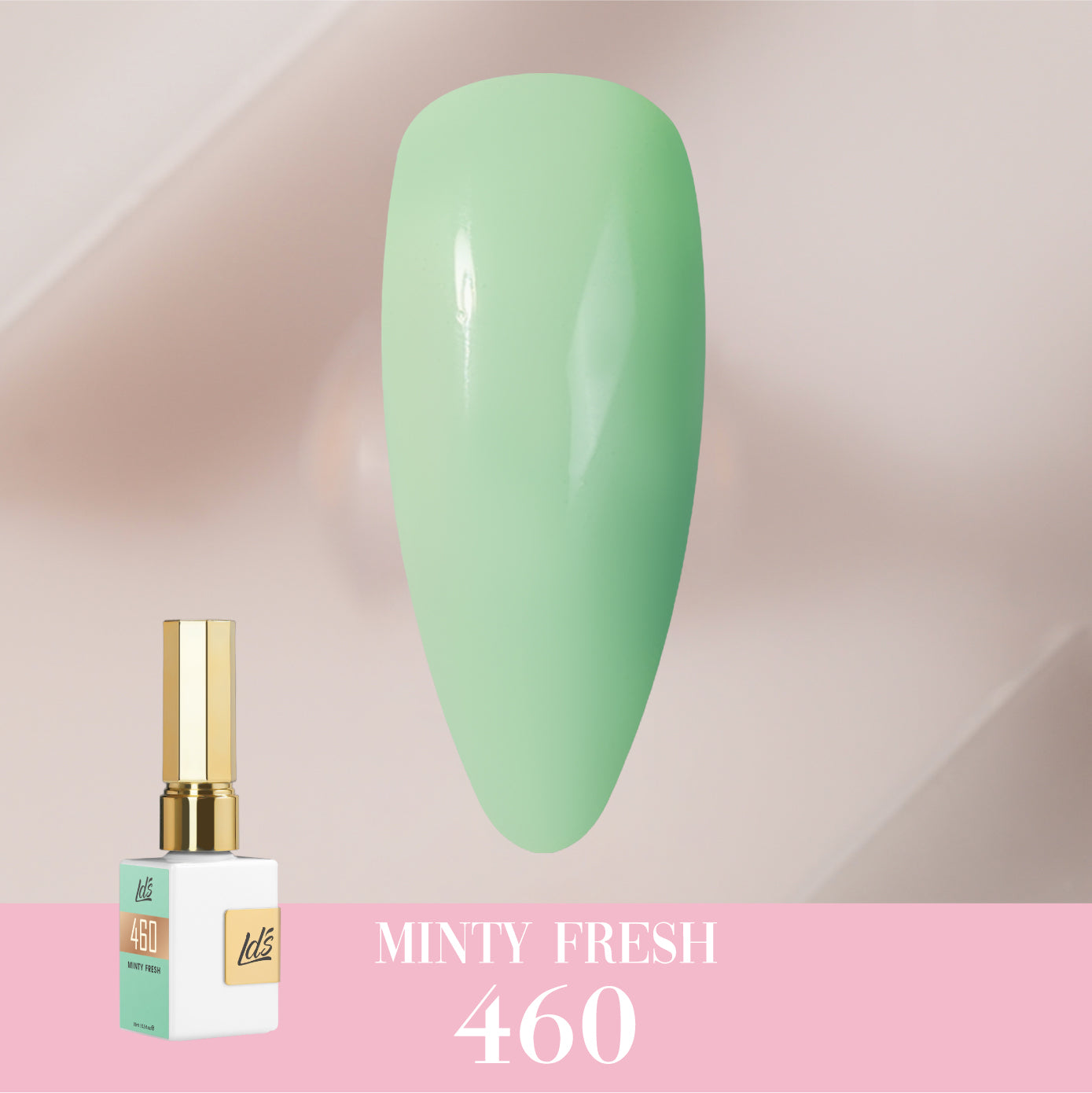 LDS Color Craze Collection - 460 Minty Fresh - Gel Polish 0.5oz