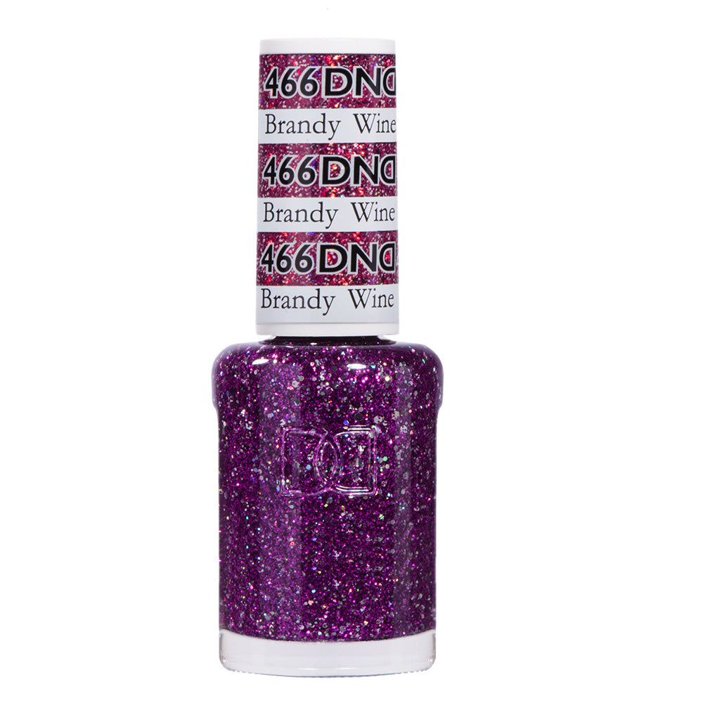 DND Gel Nail Polish Duo - 466 Purple Colors - Brandy Wine