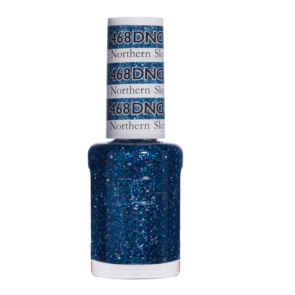 DND Gel Nail Polish Duo - 468 Blue Colors - Northern Sky