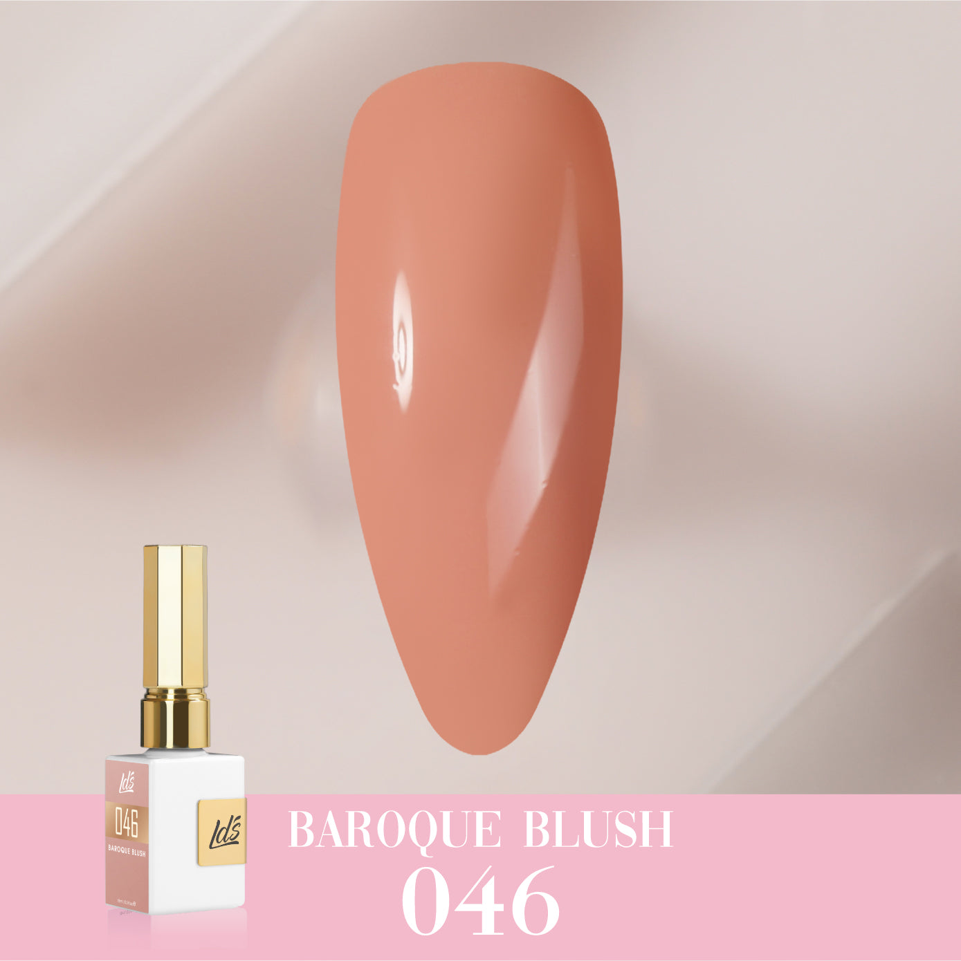 LDS Color Craze Collection - 046 Baroque Blush - Gel Polish 0.5oz