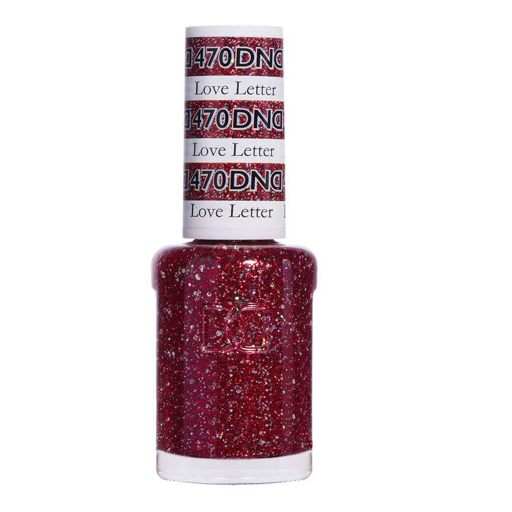 DND Gel Nail Polish Duo - 470 Red Colors - Love Letter