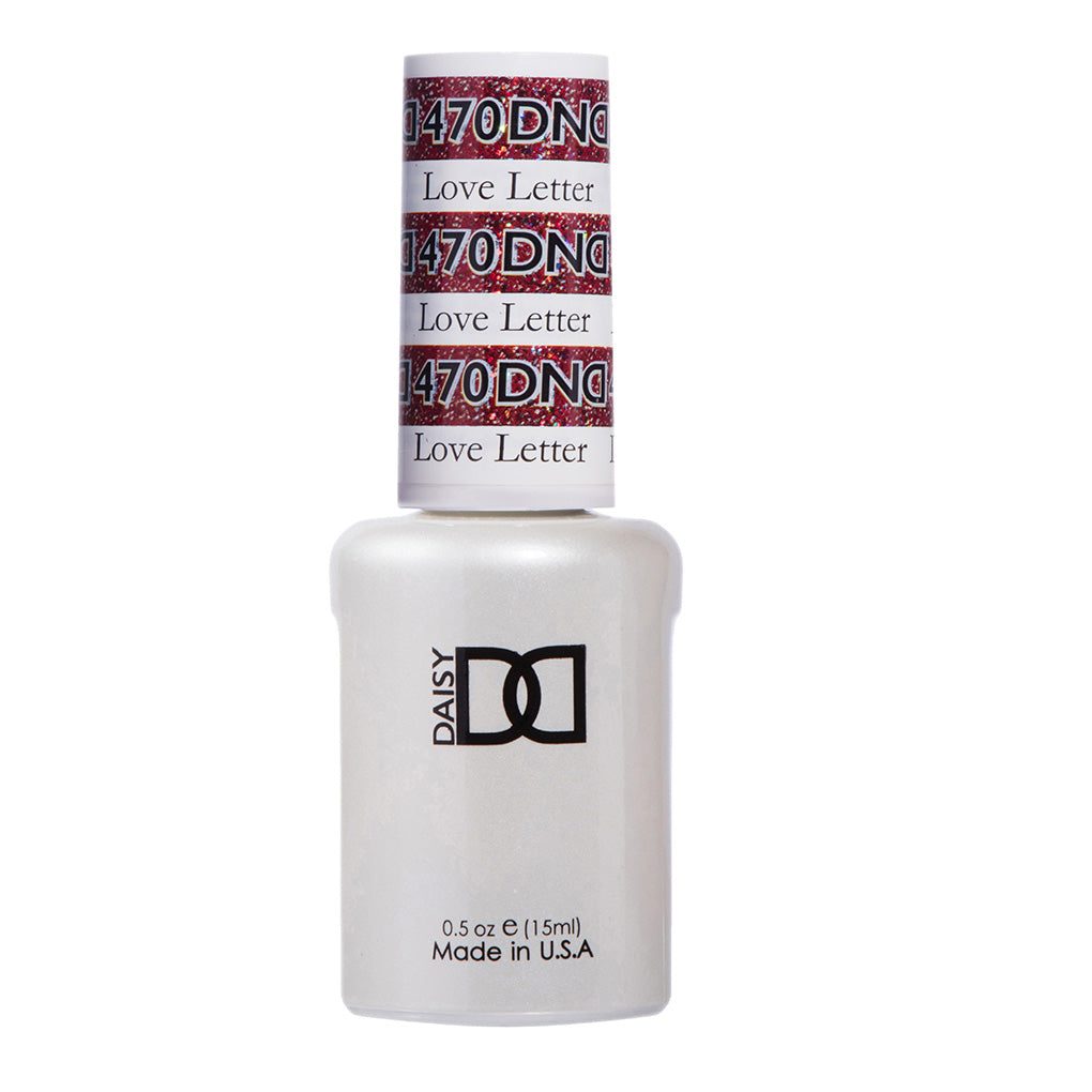 DND Gel Nail Polish Duo - 470 Red Colors - Love Letter