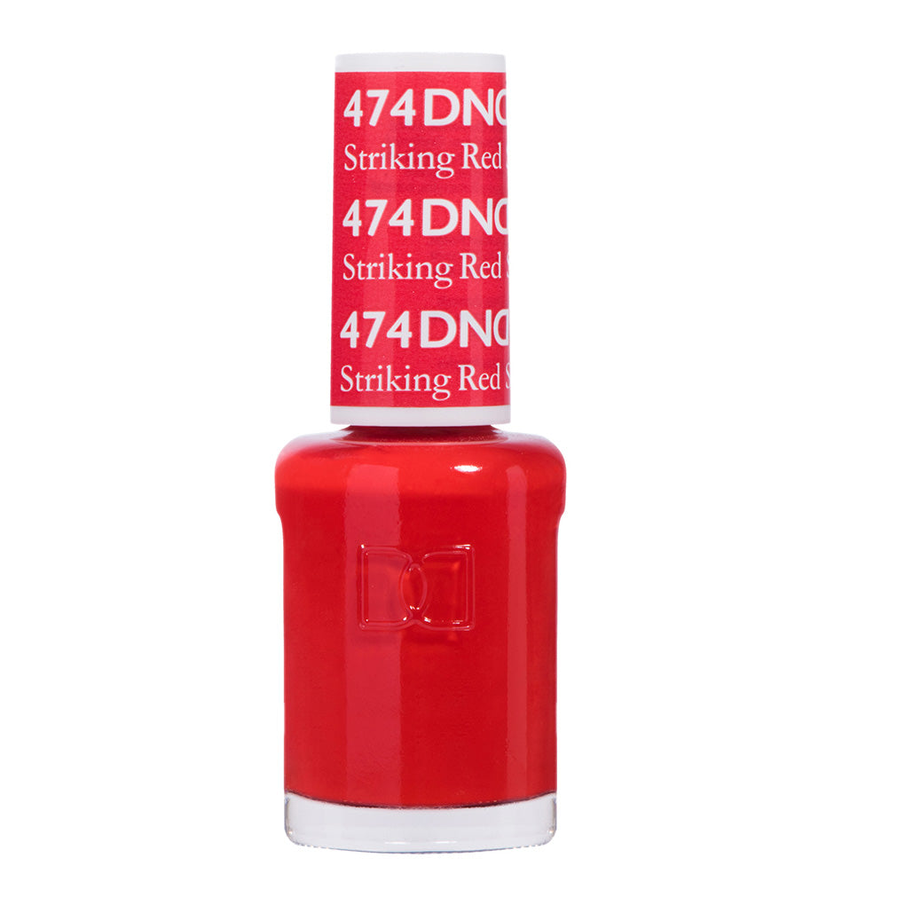 DND Gel Nail Polish Duo - 474 Red Colors - Striking Red