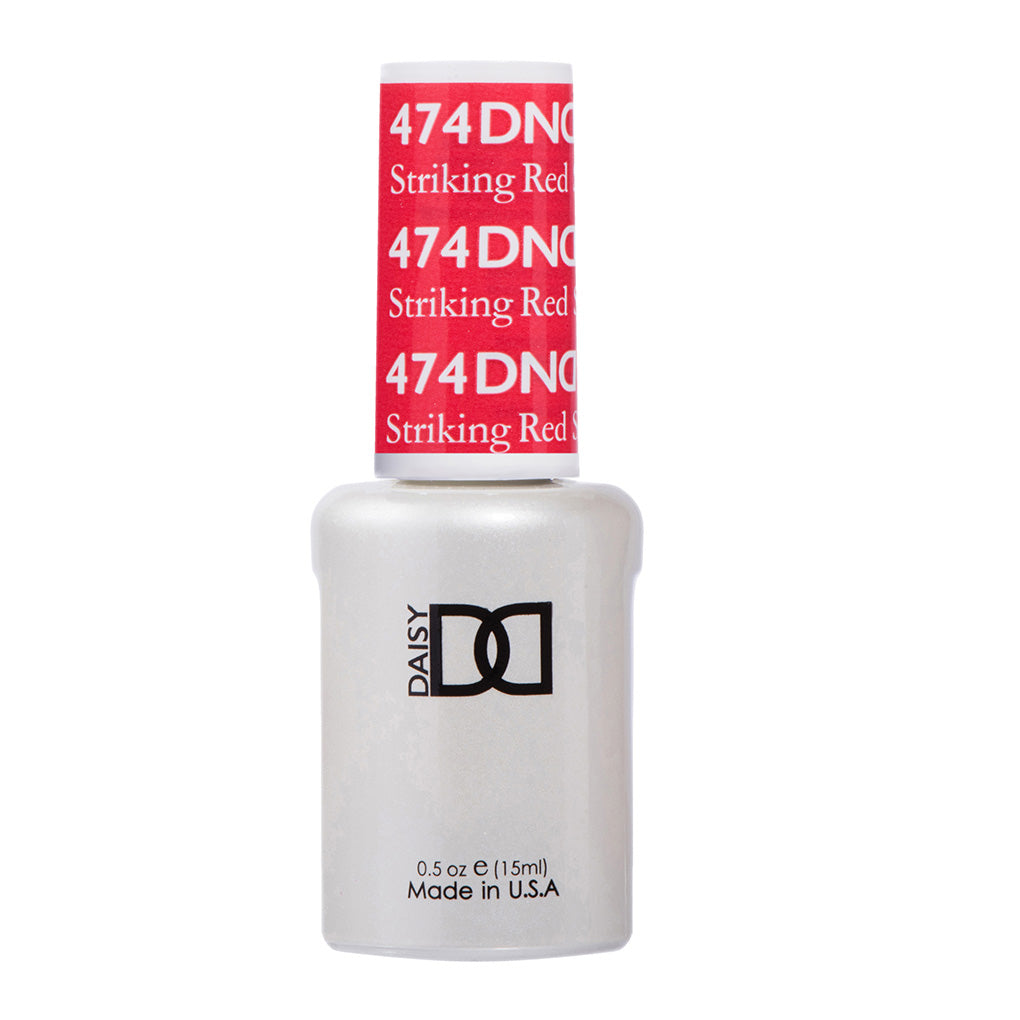 DND Gel Nail Polish Duo - 474 Red Colors - Striking Red