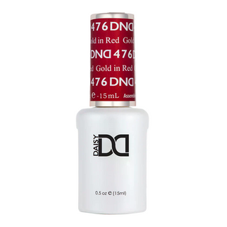 DND Nail Lacquer - 476 Gold in Red