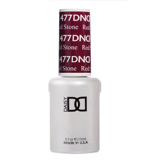DND Gel Nail Polish Duo - 477 Red Colors - Red Stone
