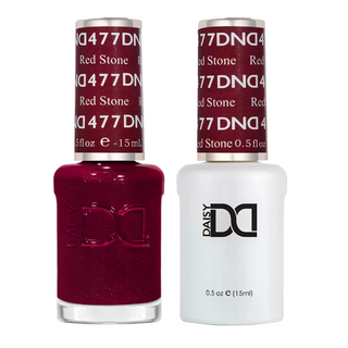 DND Gel Nail Polish - 477 Red Stone