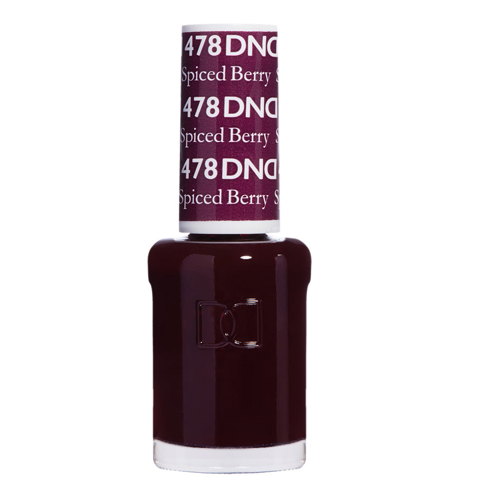 DND Gel Nail Polish Duo - 478 Red Colors - Spiced Berry