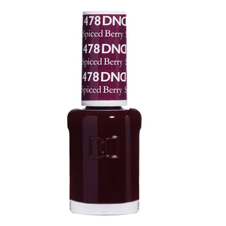 DND Gel Nail Polish Duo - 478 Red Colors - Spiced Berry