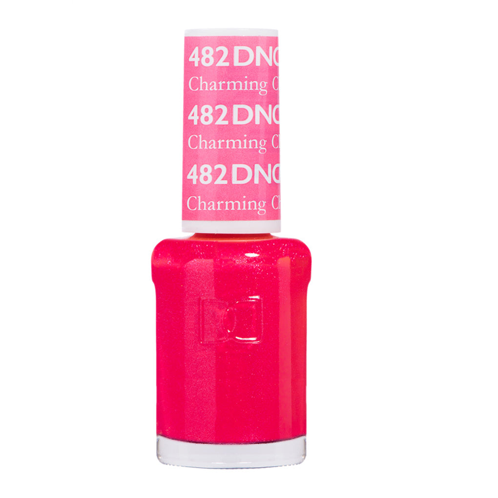DND Gel Nail Polish Duo - 482 Pink Colors - Charming Cherry