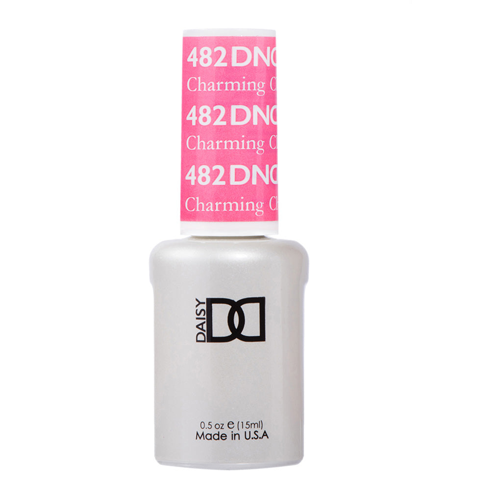 DND Gel Nail Polish Duo - 482 Pink Colors - Charming Cherry