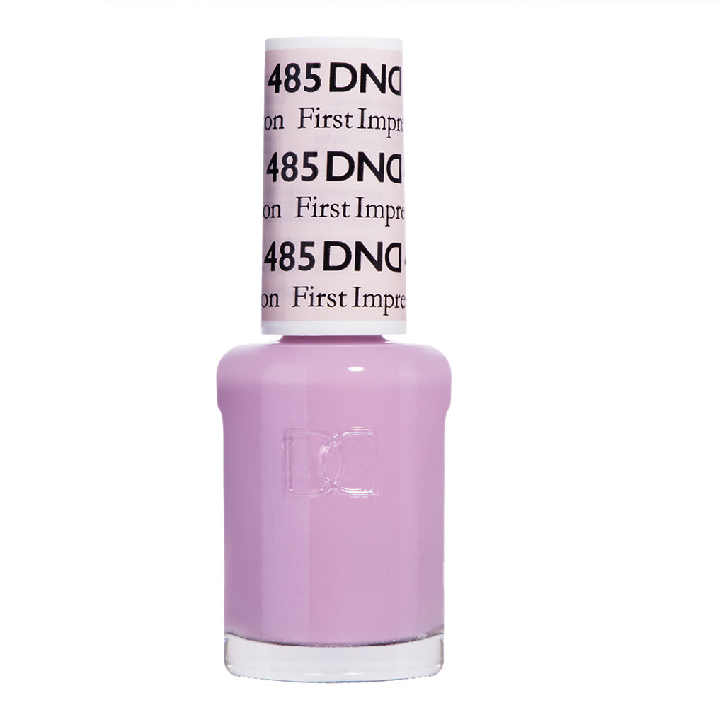 DND Gel Nail Polish Duo - 485 Purple Colors - First Impression