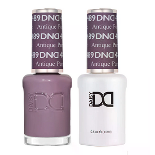 DND Gel Nail Polish - 489 Antique Purple