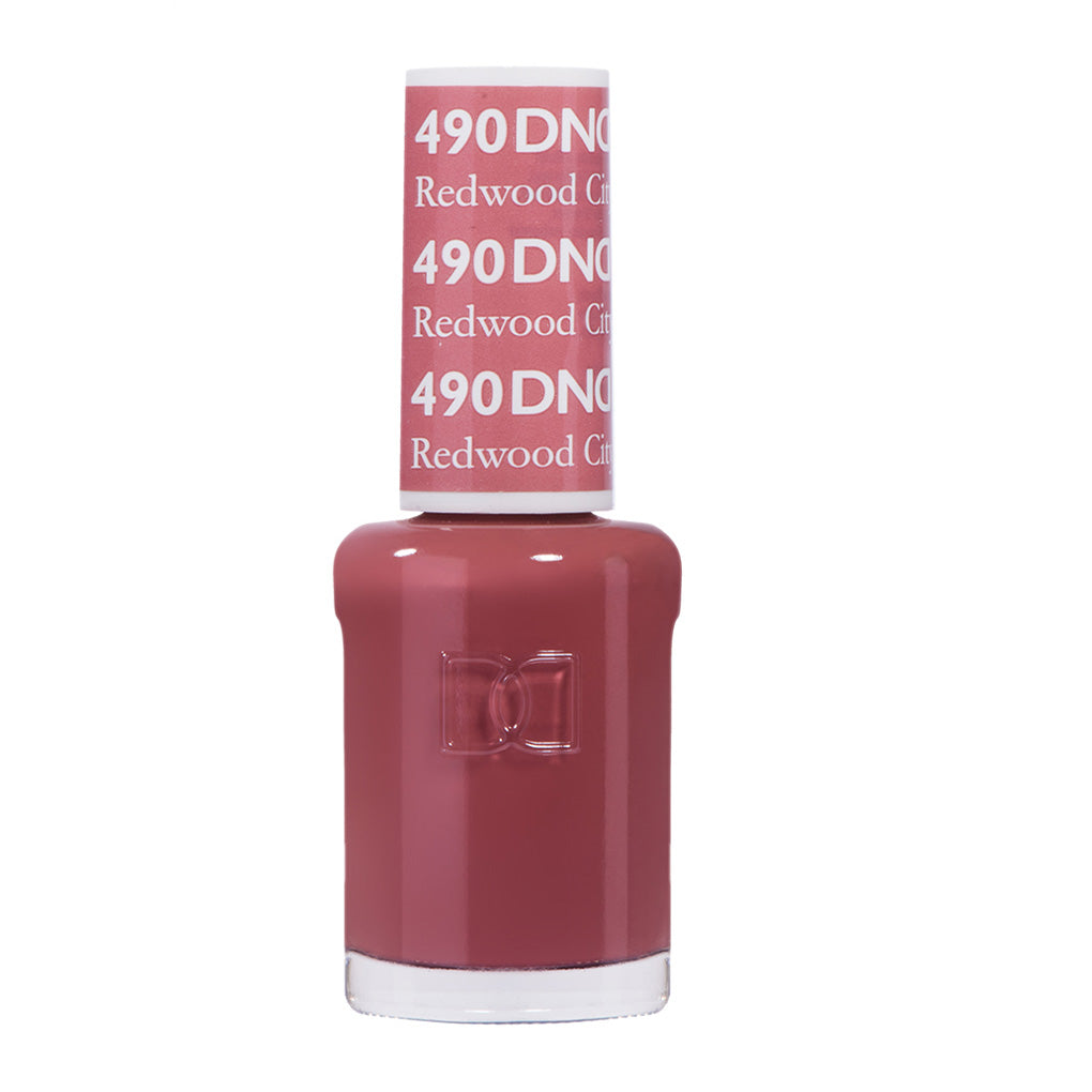 DND Gel Nail Polish Duo - 490 Brown Colors - Redwood City