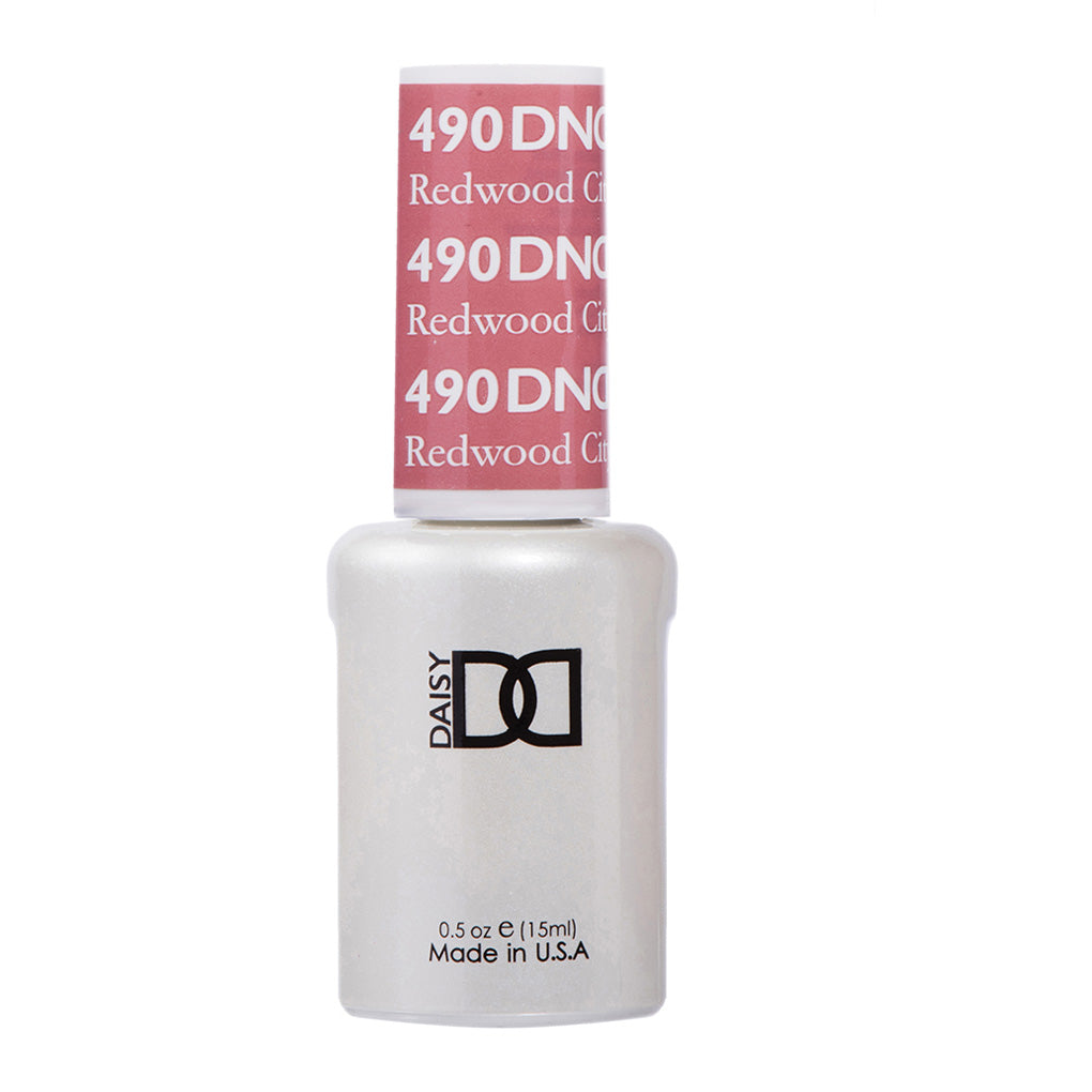 DND Gel Nail Polish Duo - 490 Brown Colors - Redwood City