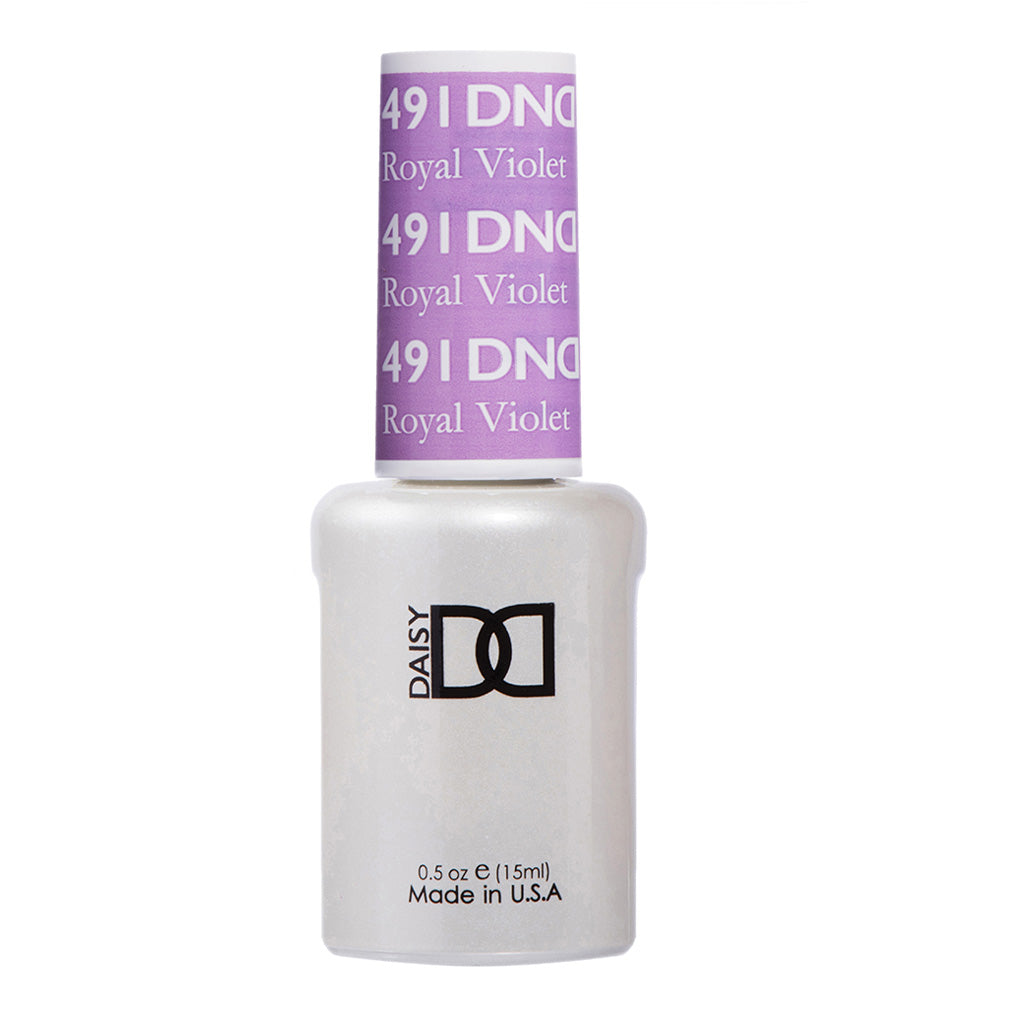 DND Gel Nail Polish Duo - 491 Purple Colors - Royal Violet