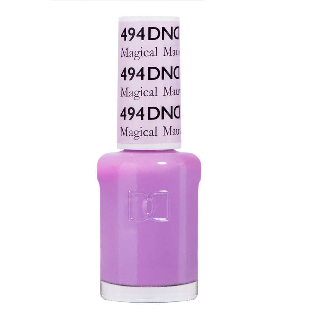 DND Gel Nail Polish Duo - 494 Purple Colors - Magical Mauve
