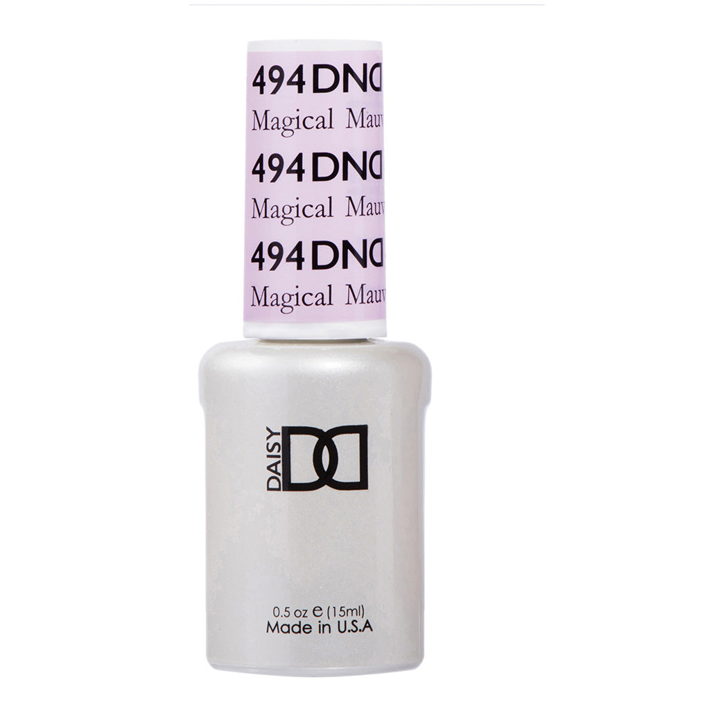 DND Gel Nail Polish Duo - 494 Purple Colors - Magical Mauve