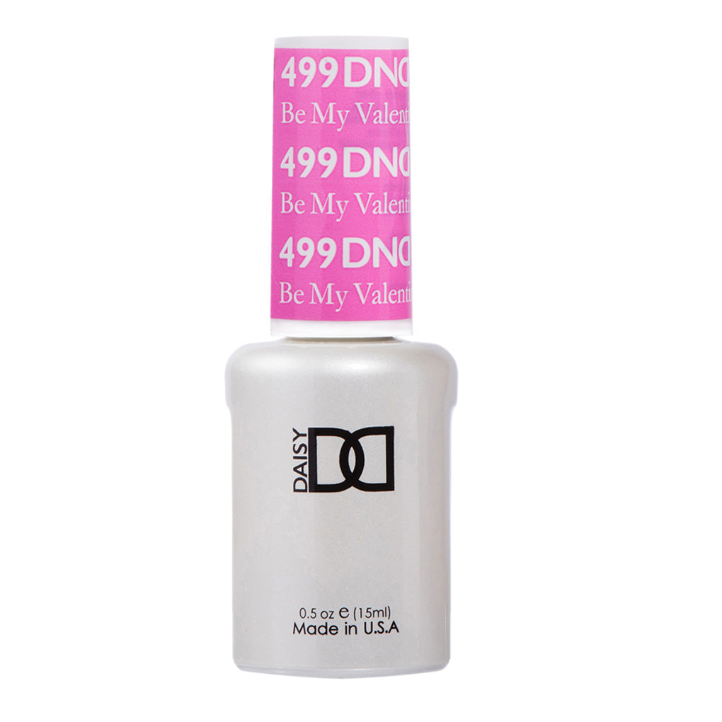 DND Gel Nail Polish Duo - 499 Pink Colors - Be My Valentine