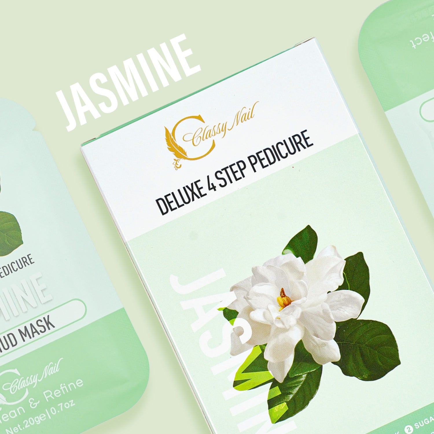 Classy Nail - Deluxe 4 Steps Pedicure - Jasmine