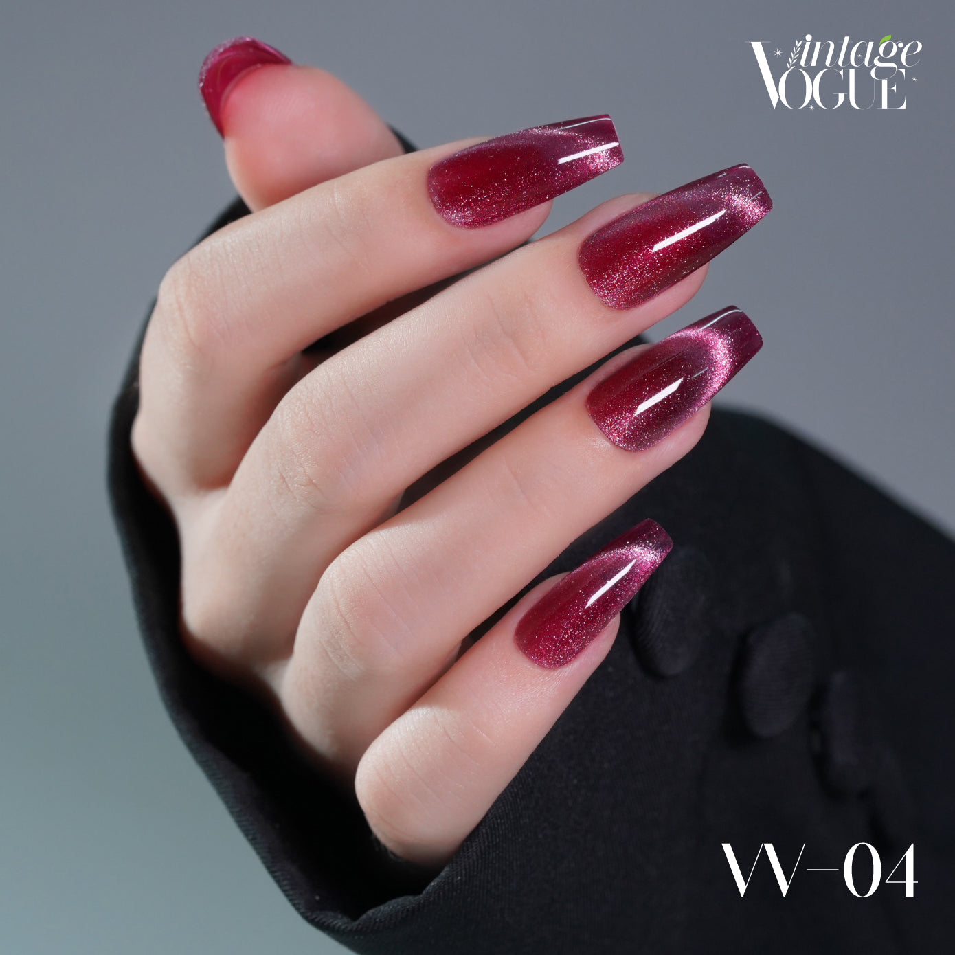 LDS VV CE - Set 12 Colors - Vintage Vogue Cat Eye Gel Polish Collection