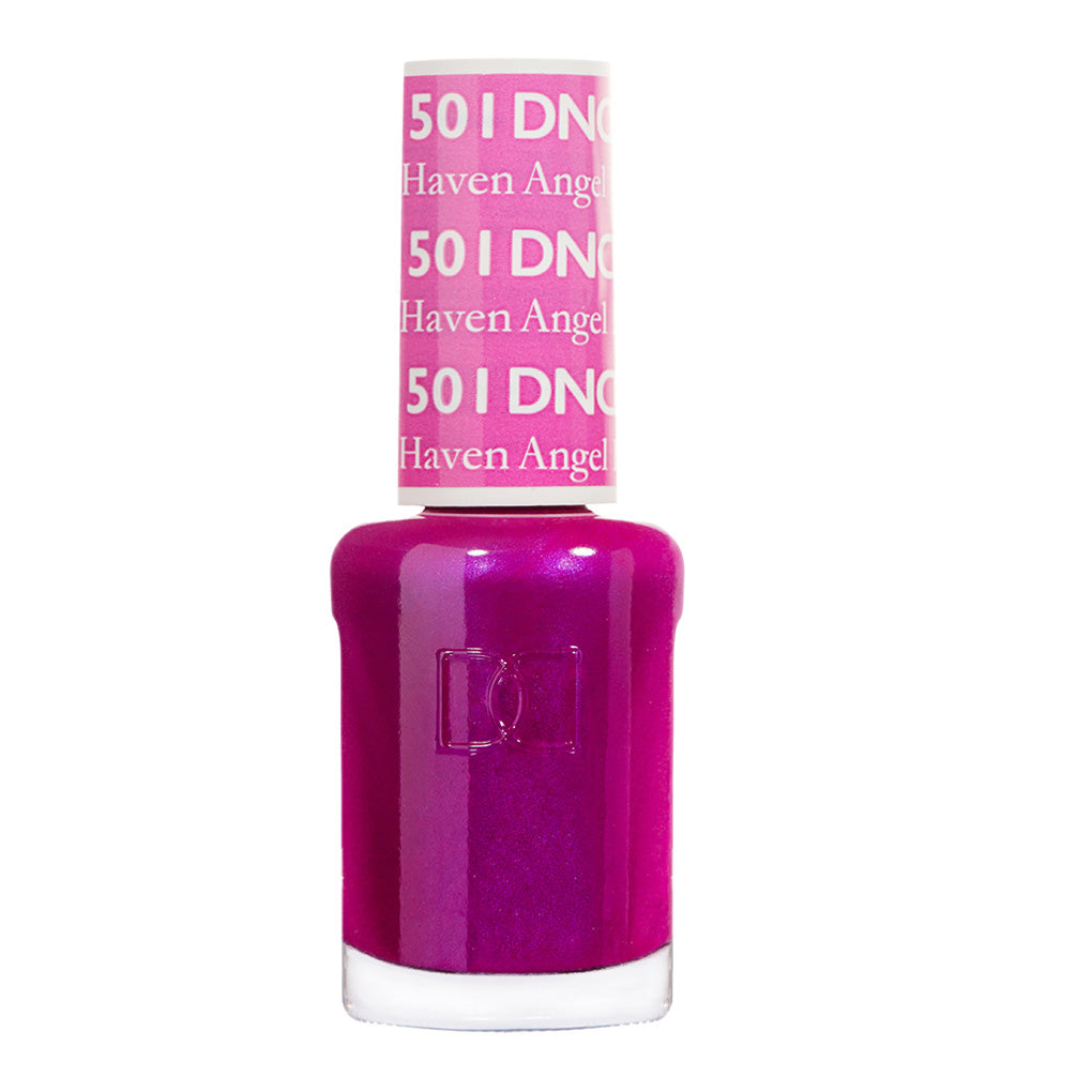 DND Gel Nail Polish Duo - 501 Purple Colors - Haven Angel