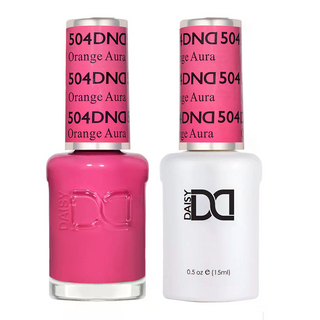 DND Gel Nail Polish - 504 Orange Aura