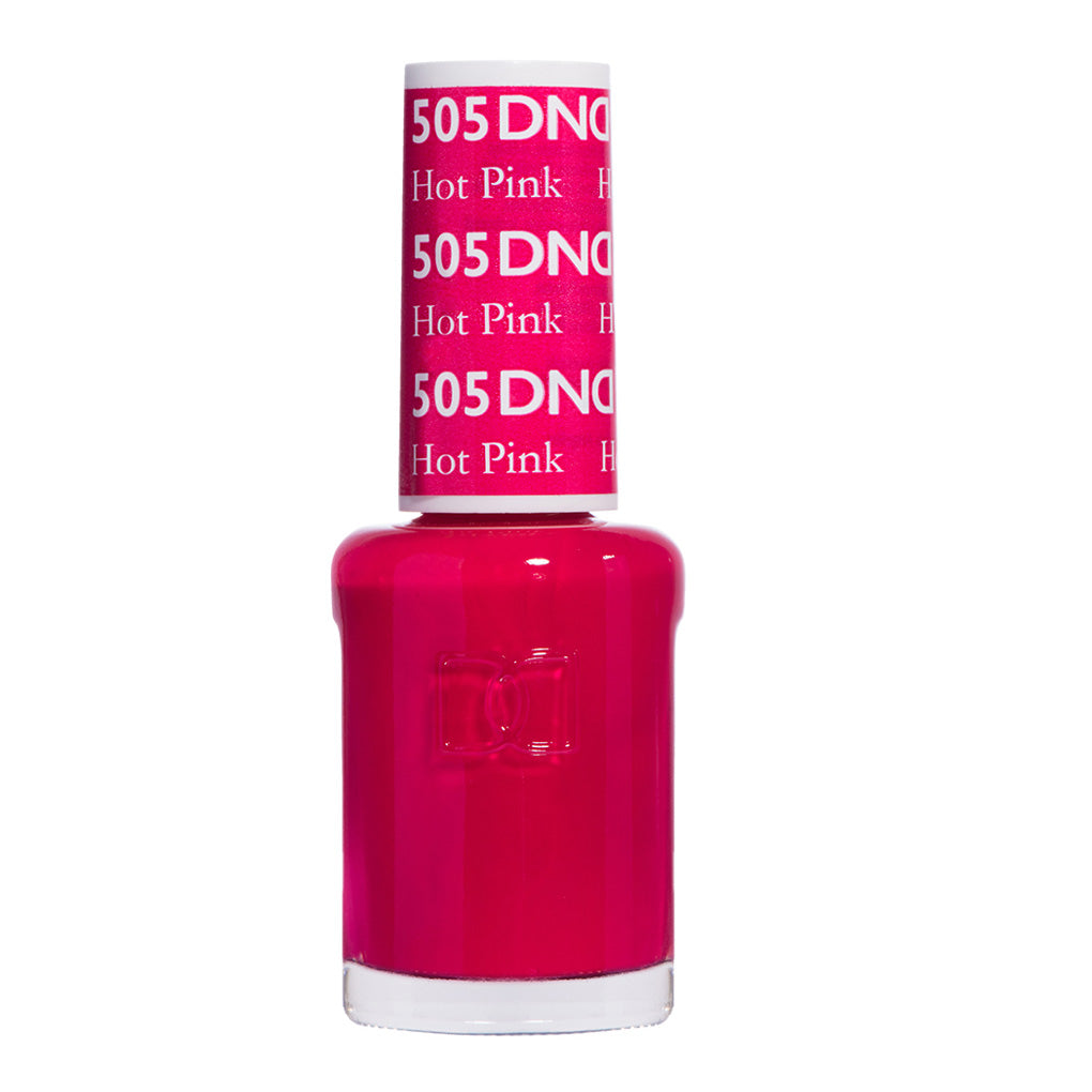 DND Gel Nail Polish Duo - 505 Pink Colors - Hot Pink