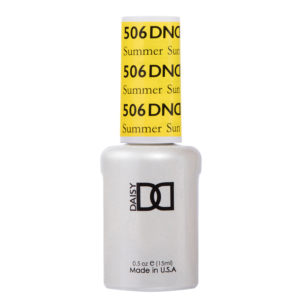 DND Gel Nail Polish Duo - 506 Yellow Colors - Summer Sun