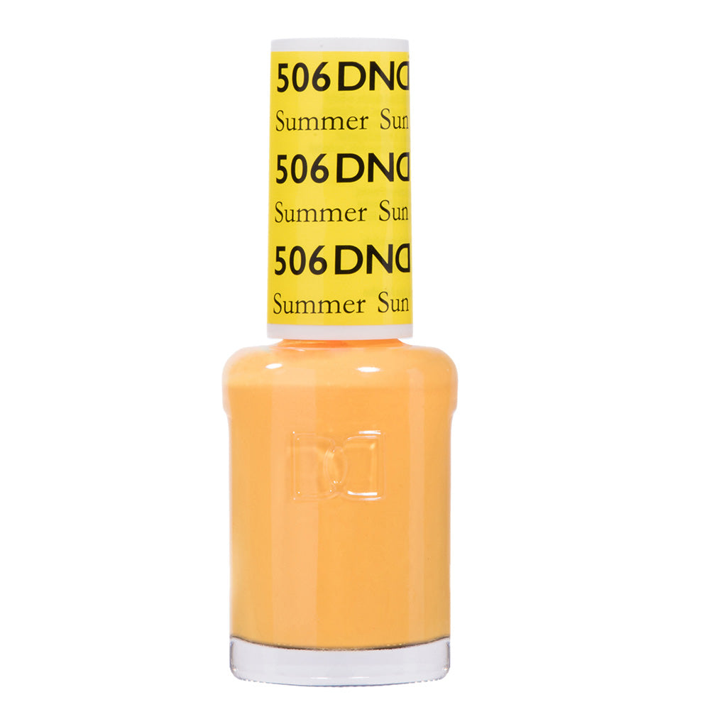 DND Gel Nail Polish Duo - 506 Yellow Colors - Summer Sun