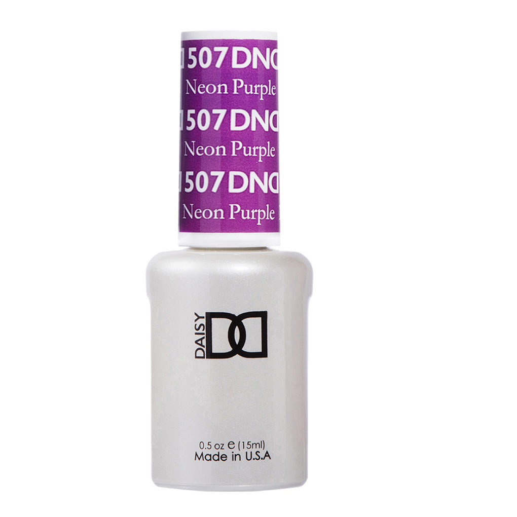 DND Gel Nail Polish Duo - 507 Purple Colors - Neon Purple