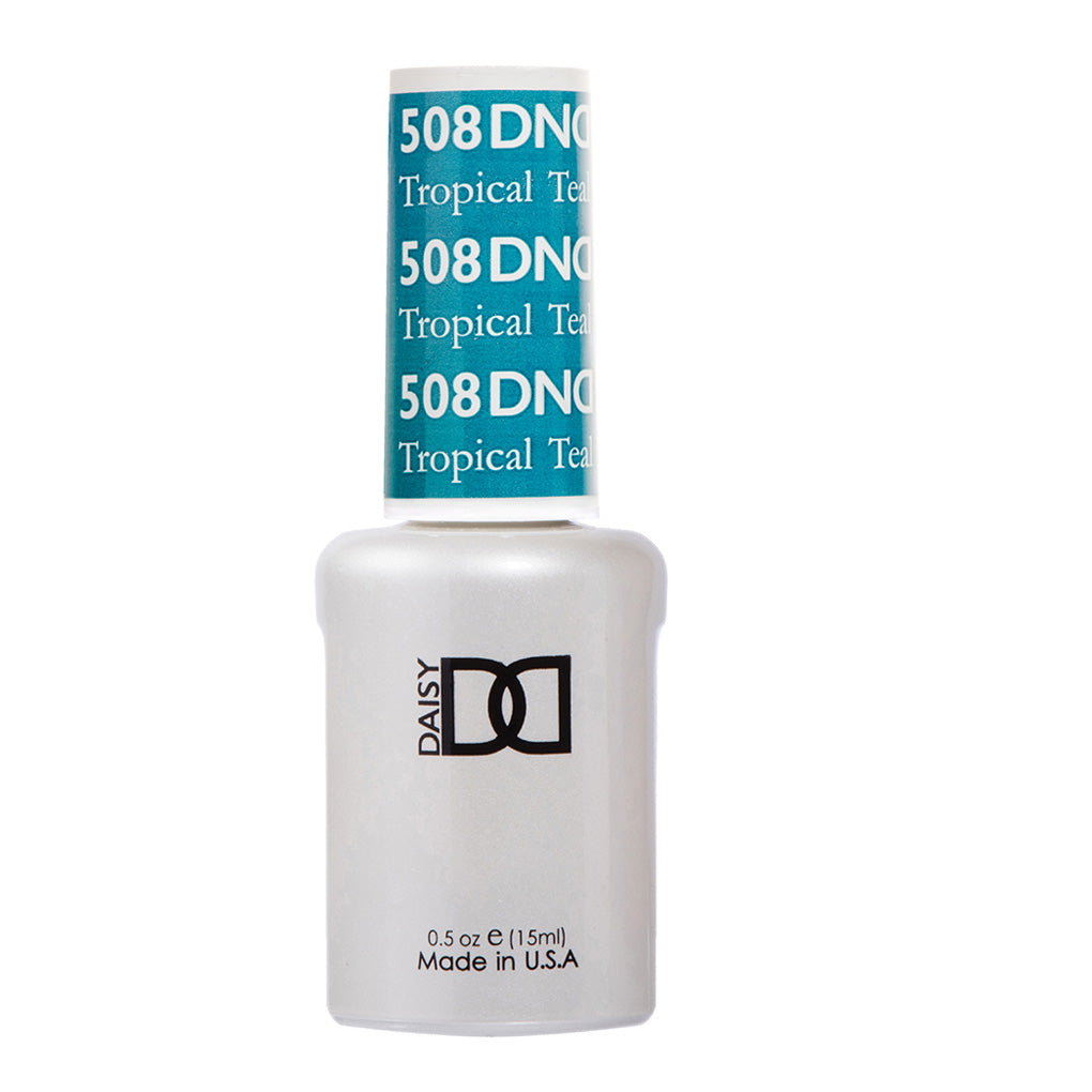 DND Gel Nail Polish Duo - 508 Green Colors - Tropical Teal