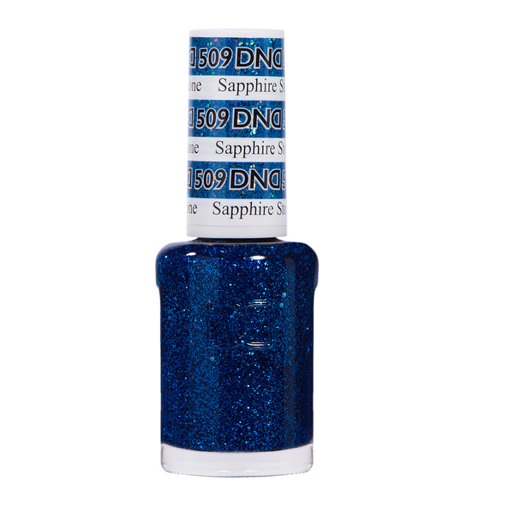 DND Gel Nail Polish Duo - 509 Blue Colors - Sapphire Stone