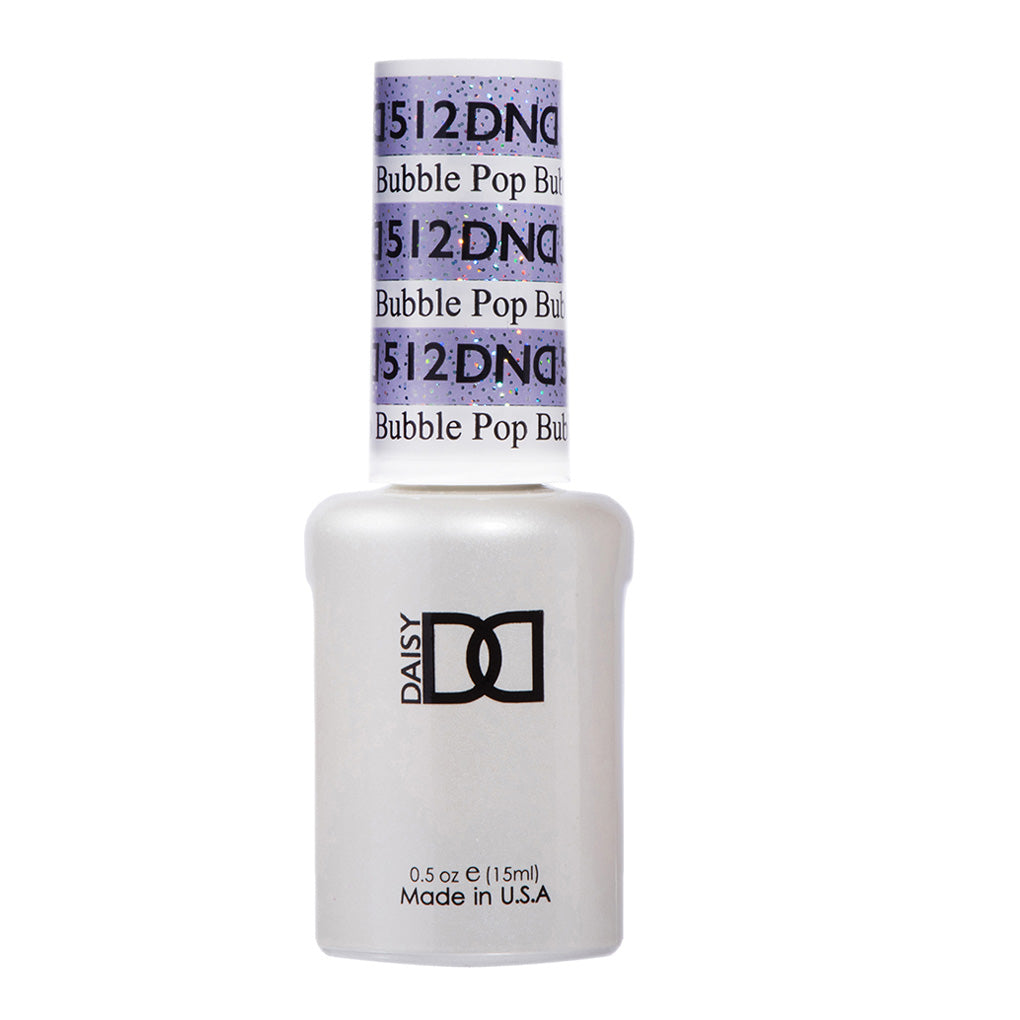 DND Gel Nail Polish Duo - 512 Purple Colors - Bubble Pop