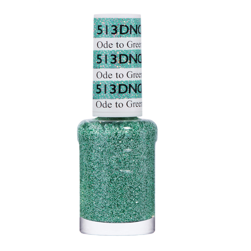 DND Gel Nail Polish Duo - 513 Green Colors - Ode to Green