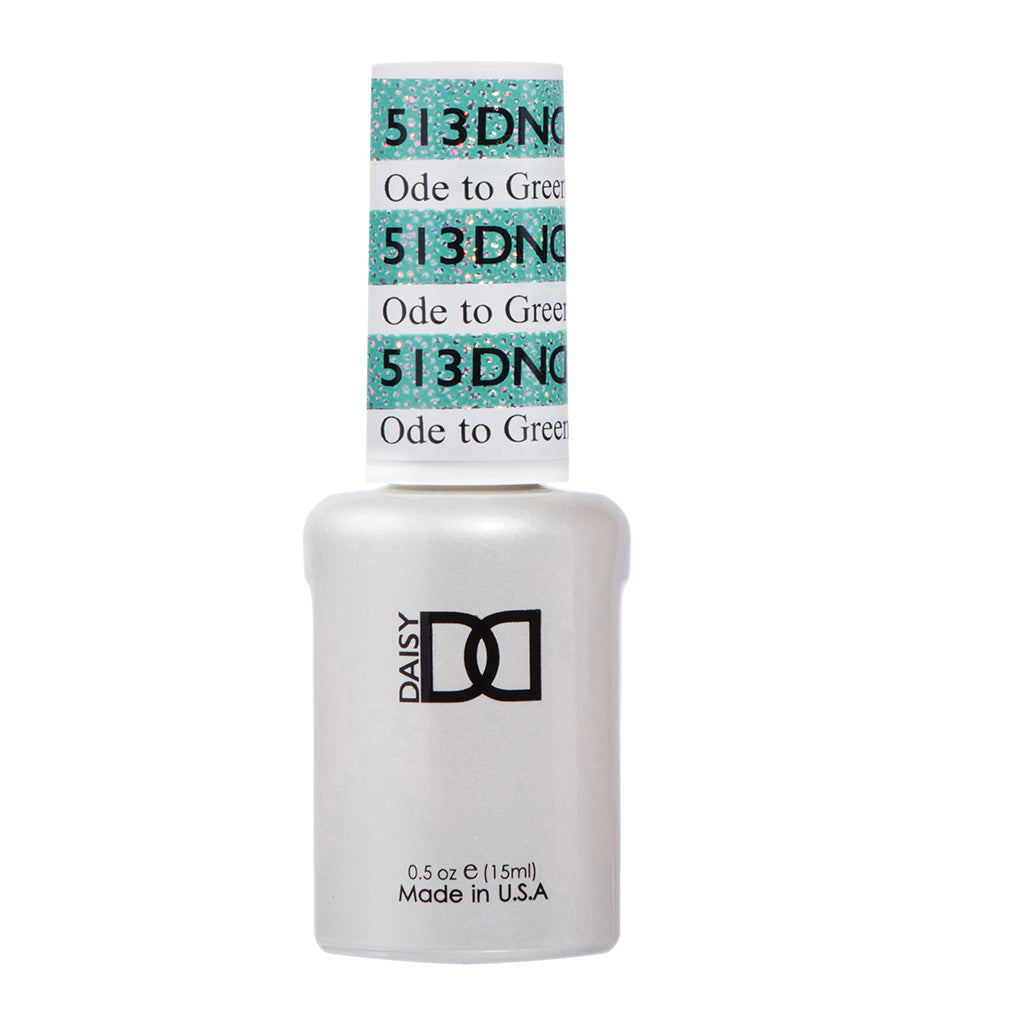 DND Gel Nail Polish Duo - 513 Green Colors - Ode to Green