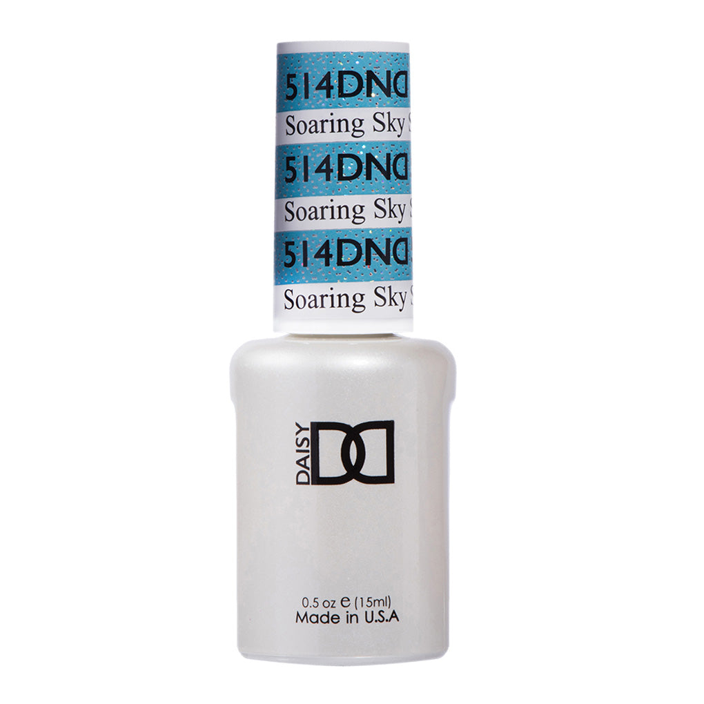 DND Gel Nail Polish Duo - 514 Blue Colors - Soaring Sky