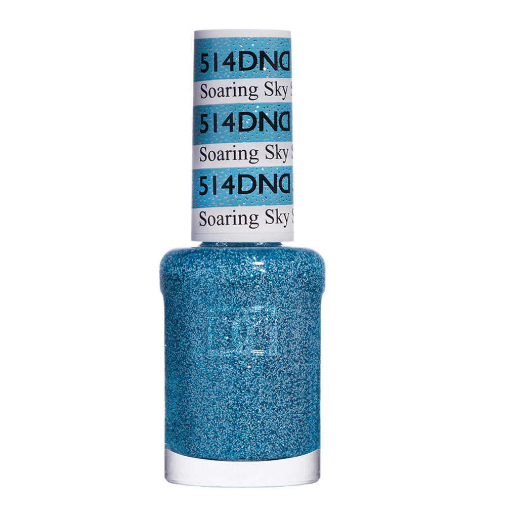 DND Gel Nail Polish Duo - 514 Blue Colors - Soaring Sky