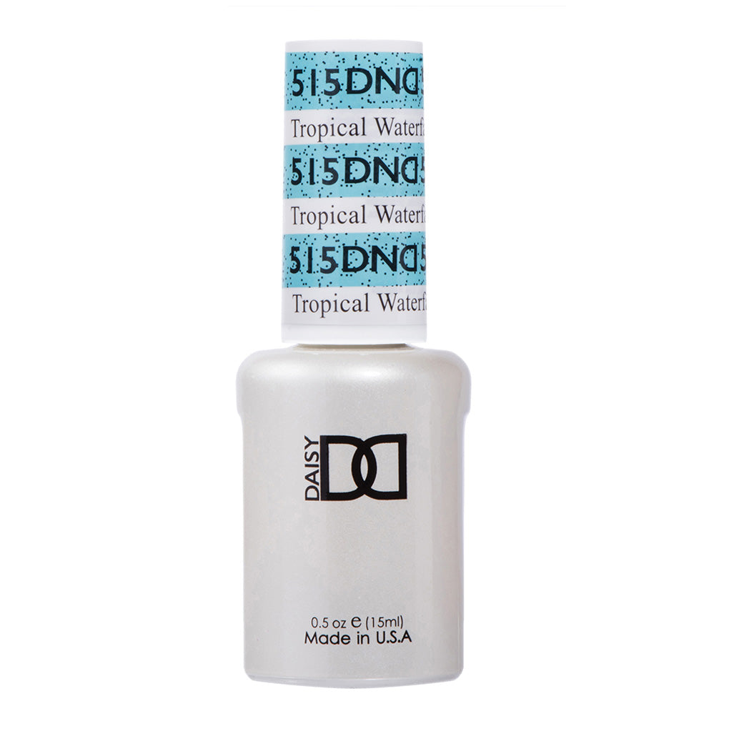 DND Gel Nail Polish Duo - 515 Blue Colors - Tropical Waterfall