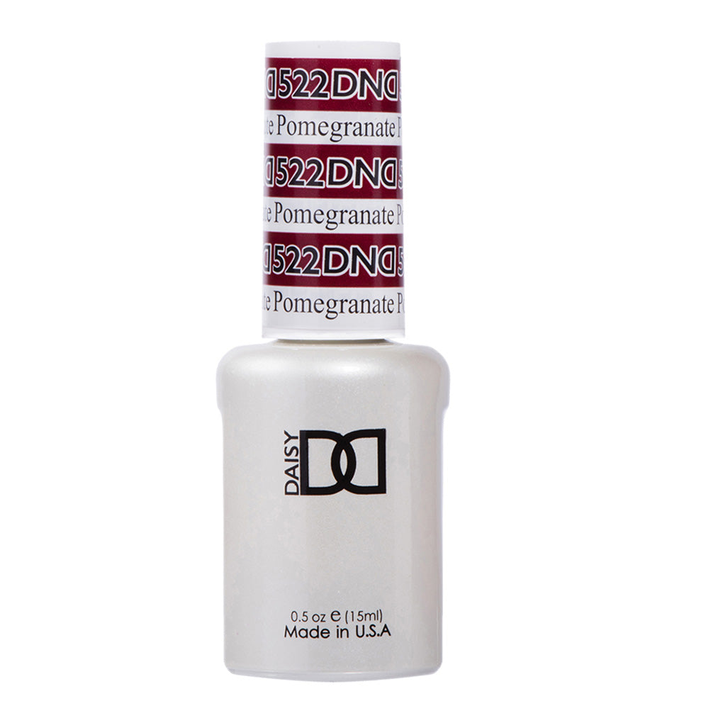 DND Gel Nail Polish Duo - 522 Red Colors - Pomegranate
