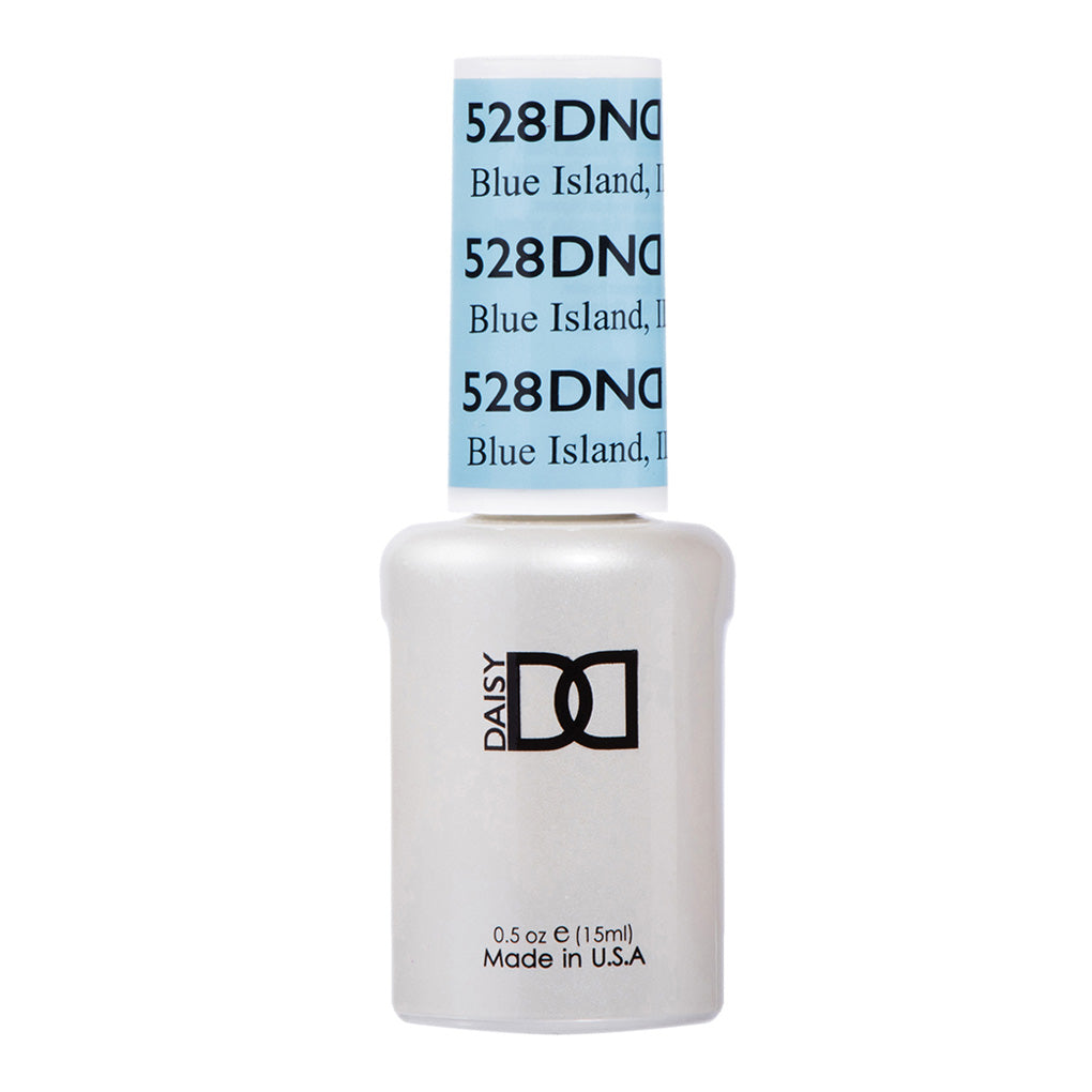 DND Gel Nail Polish Duo - 528 Blue Colors - Blue Island, IL