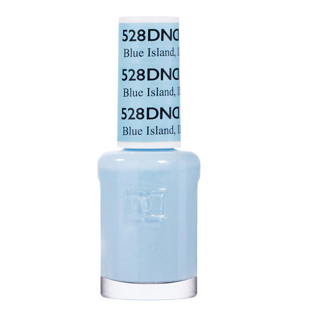 DND Gel Nail Polish Duo - 528 Blue Colors - Blue Island, IL