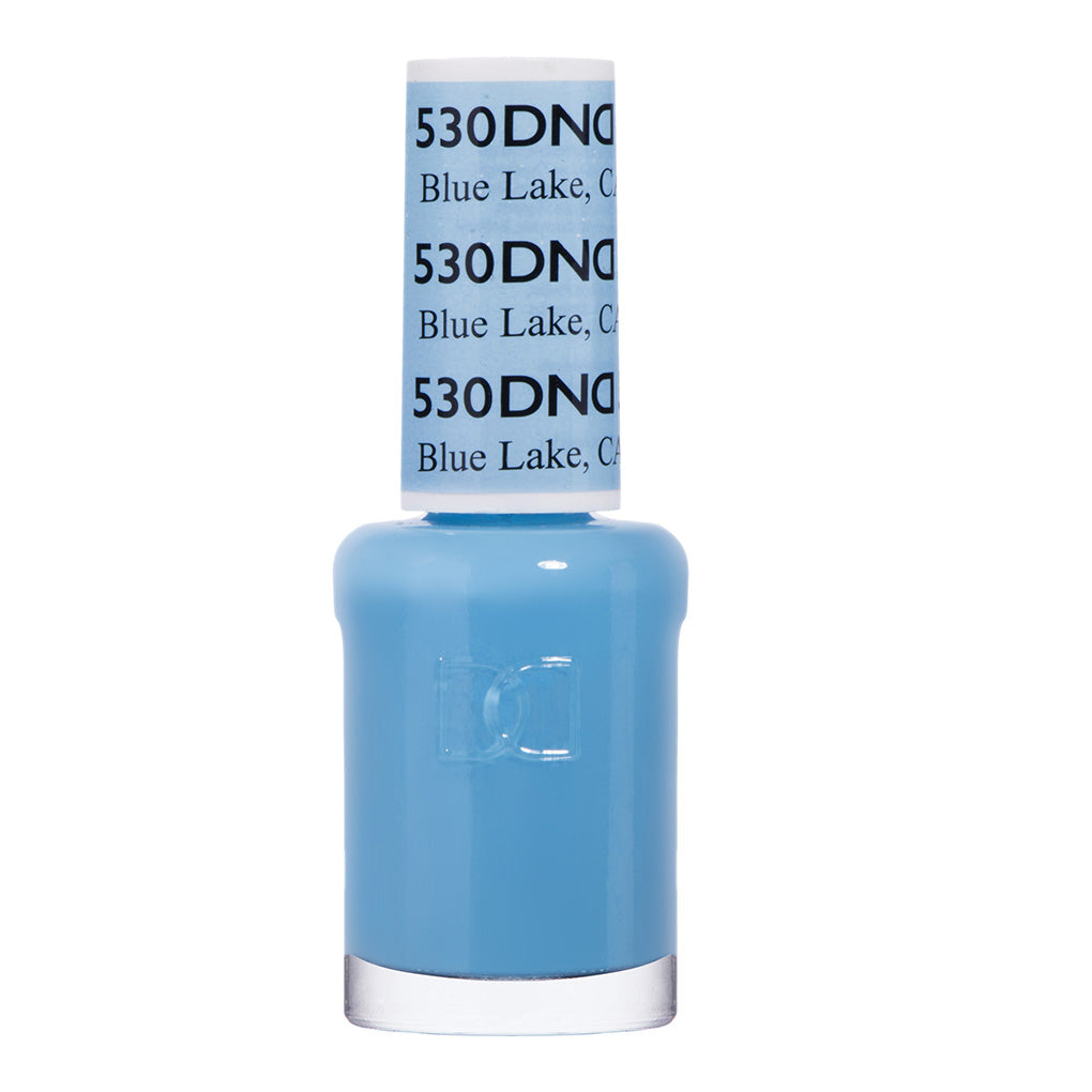 DND Gel Nail Polish Duo - 530 Blue Colors - Blue Lake, CA