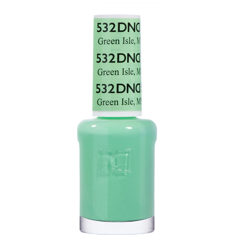 DND Gel Nail Polish Duo - 532 Green Colors - Green Isle, MN
