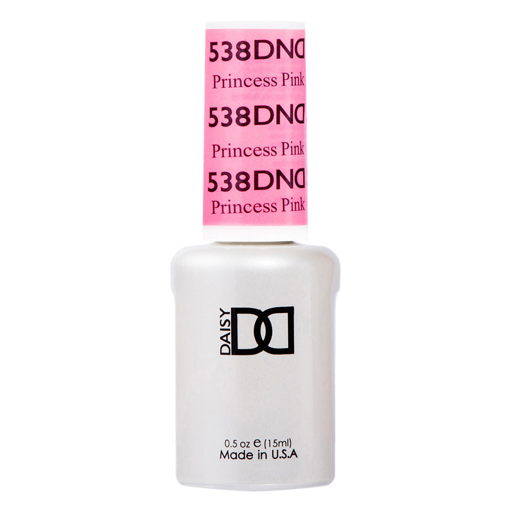 DND Gel Nail Polish Duo - 538 Coral Colors - Princess Pink