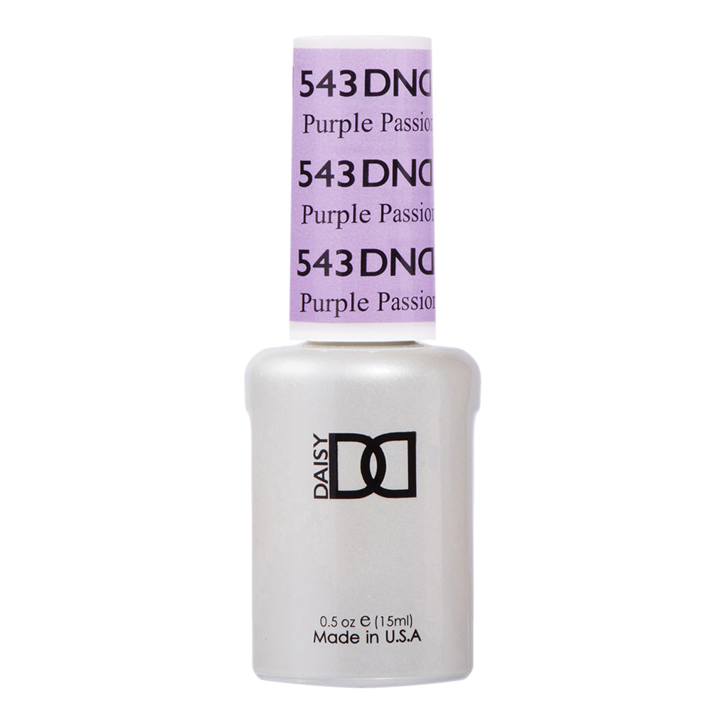 DND Gel Nail Polish Duo - 543 Purple Colors - Purple Passion