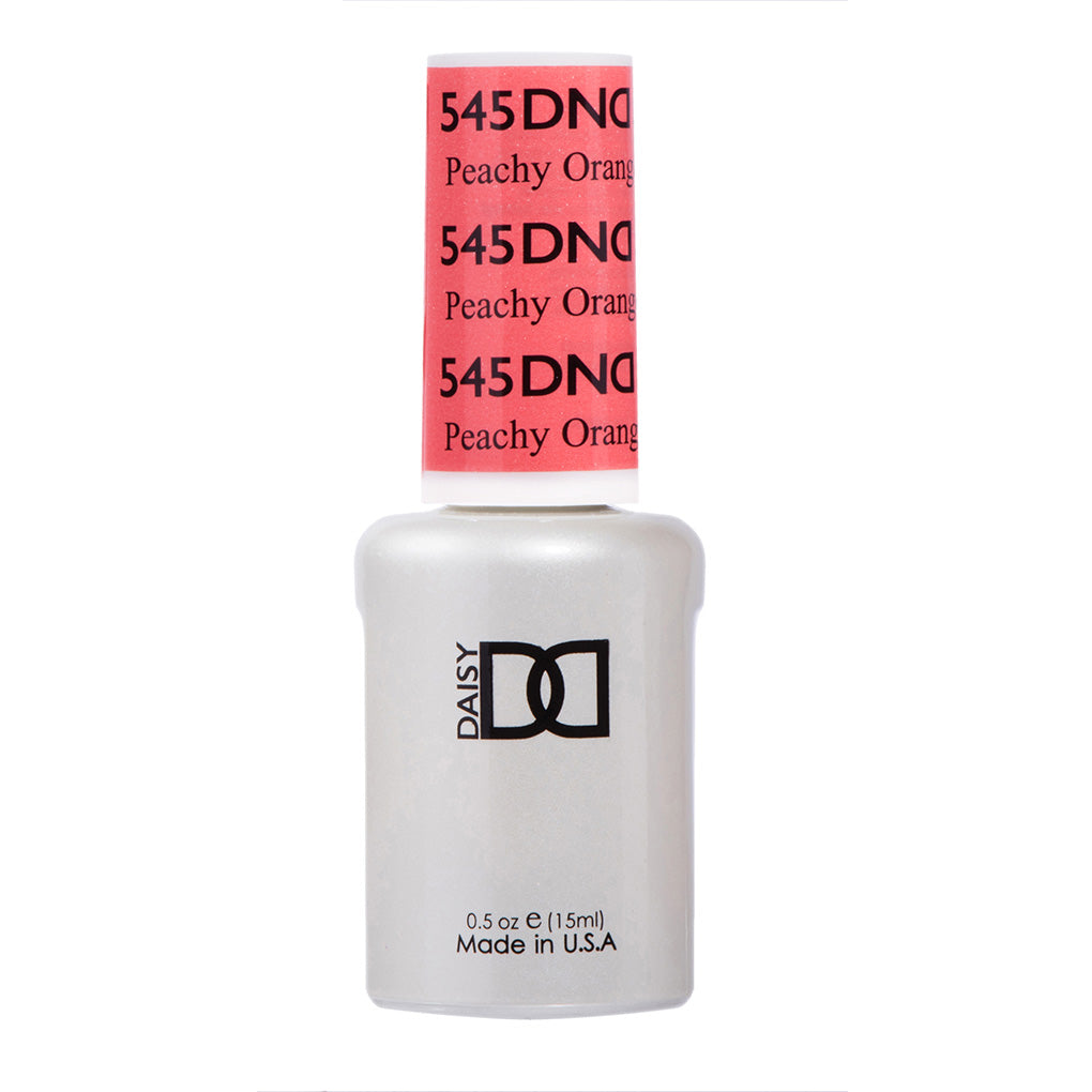 DND Gel Nail Polish Duo - 545 Orange Colors - Peachy Orange