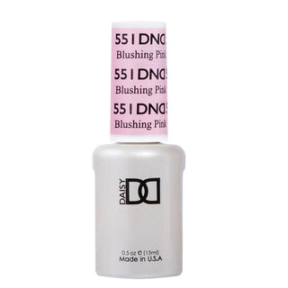 DND Gel Nail Polish Duo - 551 Pink Colors - Blushing Pink