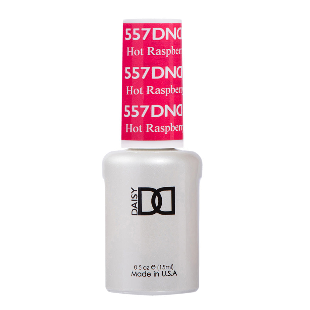 DND Gel Nail Polish Duo - 557 Pink Colors - Hot Raspberry
